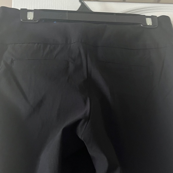 Black Straight-Leg Pants - Picture 3 of 4